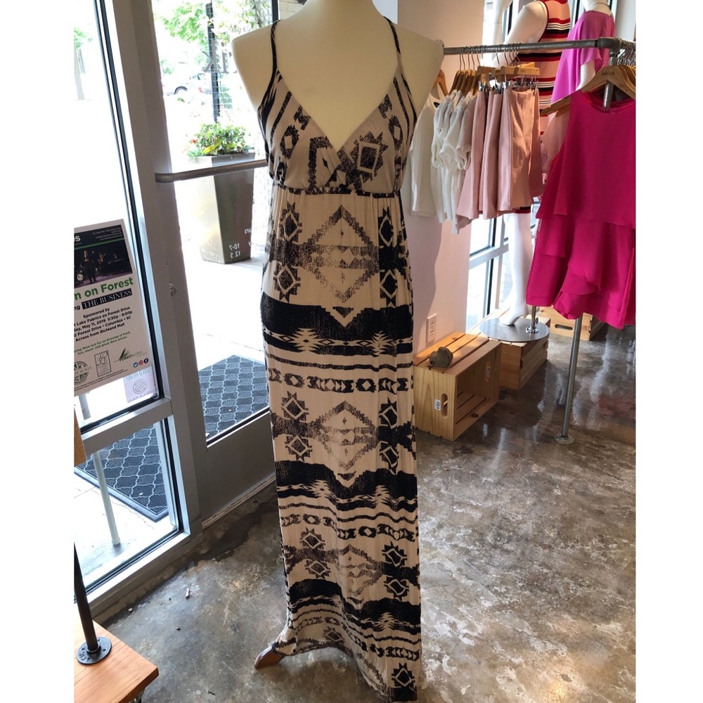 Aztec Maxi Dress